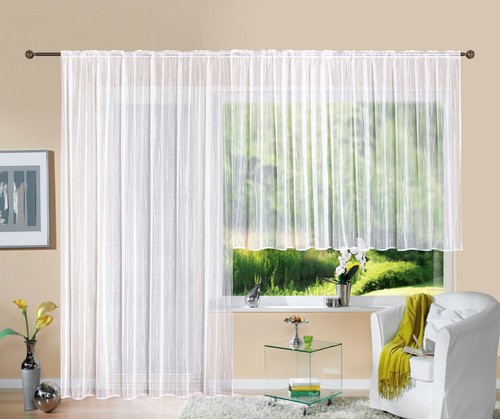 Gardine store voile - store, jacquard
