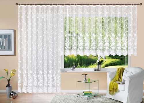 Gardine store voile jacquard - gardine,