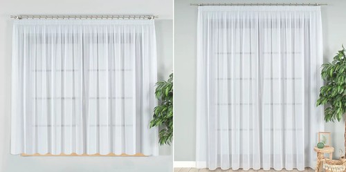 Gardine store voile - gardine,