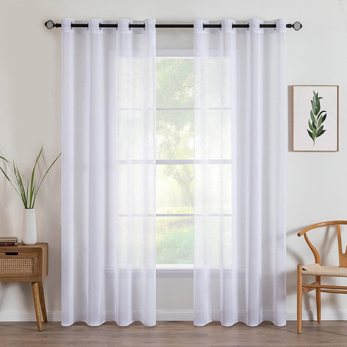 2er set sheer voile - 2er,